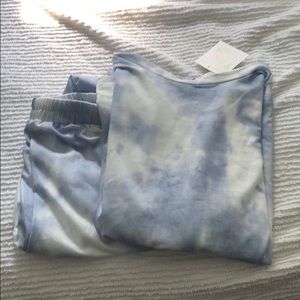 🆕 Grey tie dye lounge set